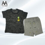 تی شرت شلوارک نوزادی آناناس-1